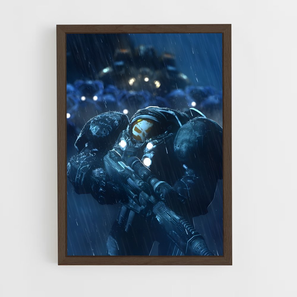 Poster Tempête de Guerre – affiche Starcraft (vue 5)